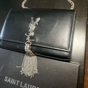YSL soft leather crossbody bag